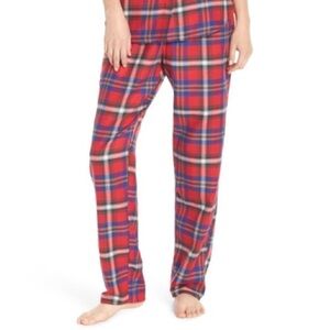 Make + Model Red Plaid Fleece Pajama Bottoms 3X